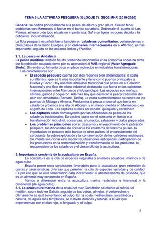 La Actividad Pesquera Bloque Pdf