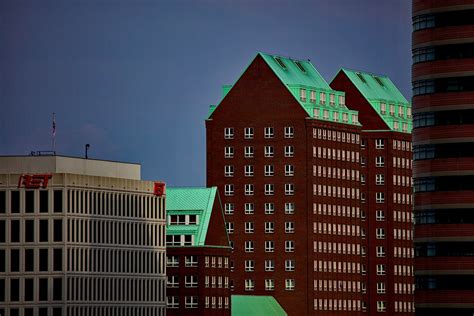 Rotterdam Holand Häuserfront am Abend Dirk Schröder Flickr