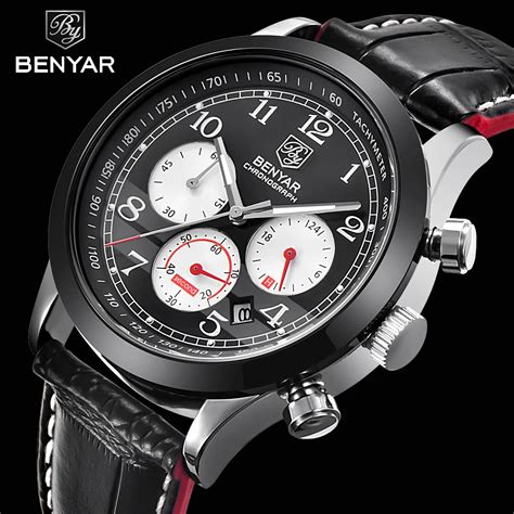 Aliexpress Buy Benyar Fashion Mens Watches Top Brand Luxury