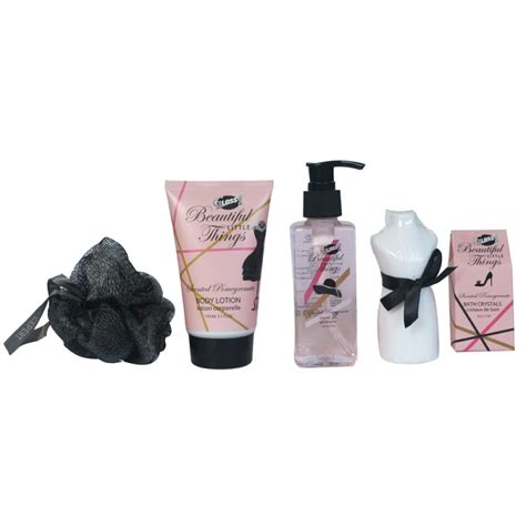 Coffret De Bain Parfum Fruit De Grenade Pcs