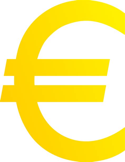 Euro sign clipart - Clipground