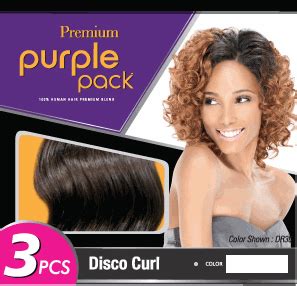 Outre Premium Purple Pack 3PC 100 Human Hair Blend