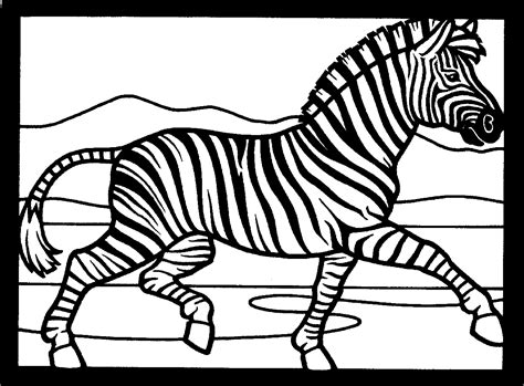 Coloriage Z Bre Animaux Dessin Colorier Coloriages