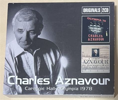 Yahoo Charles Aznavour Carnegie Hall Olympia