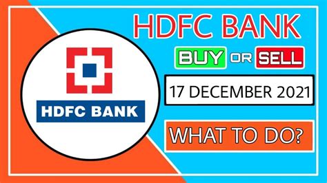 17 December Hdfc Bank Share Price Targets Hdfc Bank Share Latest News