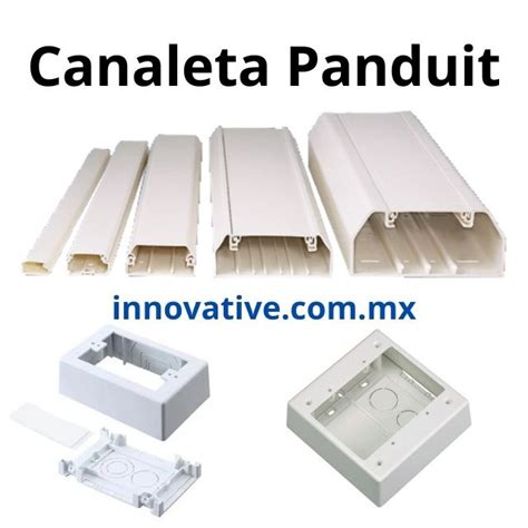 Canaleta Panduit para Cableados Eléctricos y Cableado Estructurado