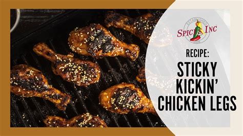 Sticky Kickin Chicken Recipe Youtube