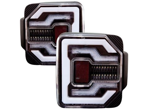 Winjet Renegade Sequential Black Led Tail Lights Realtruck