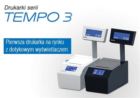 Drukarka fiskalna Emar Tempo 3 Kompleksowe wyposażenie sklepów