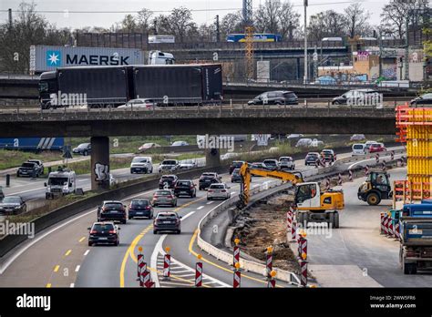 Autobahnkreuz Duisburg Kaiserberg Kompletter Um Und Neubau Des Kreuz