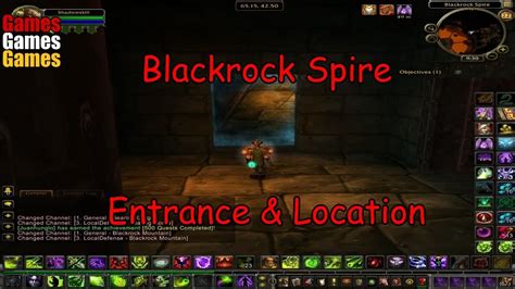 Upper Blackrock Spire Map