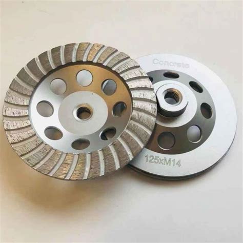 125mm M14 Ridgid SinteredConcrete Grinding Wheel For Rough Surfaces