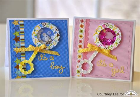 7 Adorable Baby Shower Card Ideas — Scrapbooking Daily