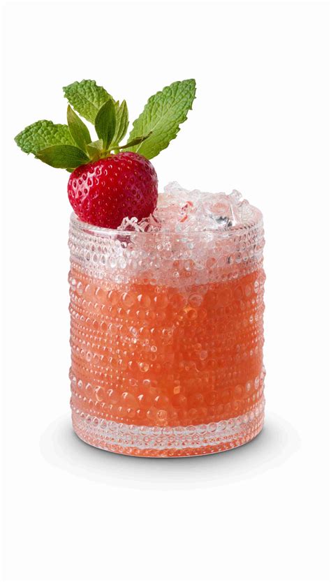 Strawberry Smash Cocktail Drink Recipe