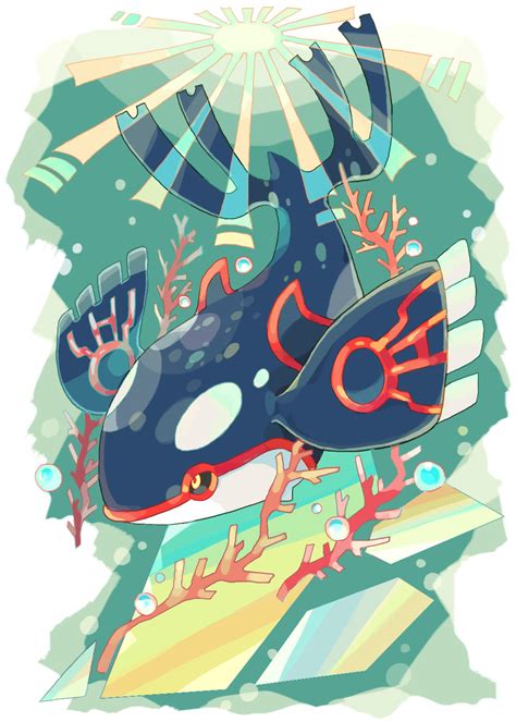 Kyogre Pokemon Drawn By Akadako Danbooru