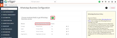 How To Install And Configure Vtiger Extension For Whatsapp Business Api