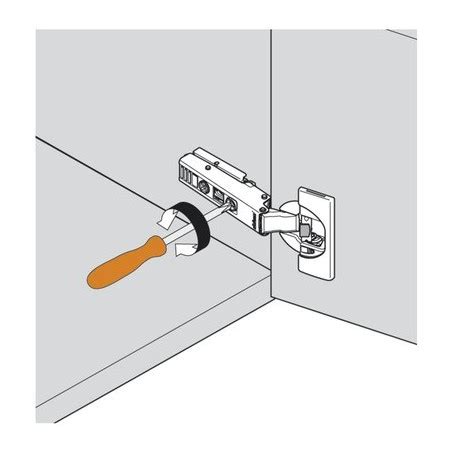 Zawias Meblowy Blum Do Ramki Aluminiowej 71B950A