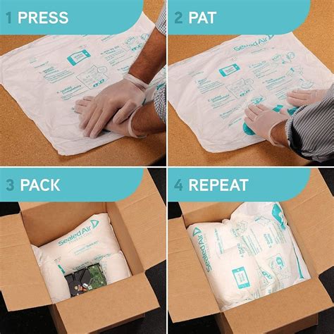 Transparent Instapak Quick Expandable Foam Bags Capacity 25kg At