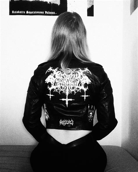 Black Metal Girls Chicas Góticas Chicas Metaleras Ropa