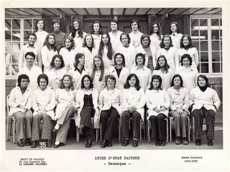 Photo de classe Terminale D de 1973 Lycée Pasteur Copains d avant