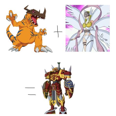 Adventure’s Greymon and Angewomon jogress would be, in my opinion, a ...