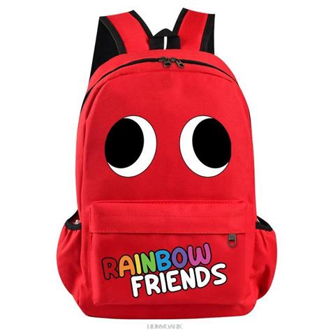 Colorful Original Rainbow friends Backpack School Bags - Juhi