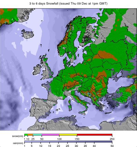 Heavy Snow Headed To Southern Europe | Real Climate Science