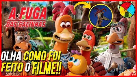 O Filme A Fuga Das Galinhas Foi Feita Em Stop Motion A Fuga Das