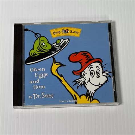 Living Books Dr Seuss Green Eggs And Ham Pc Windows 95 Original 90s