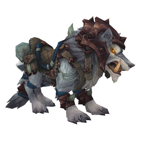 Armored Frostwolf Warcraft Mounts