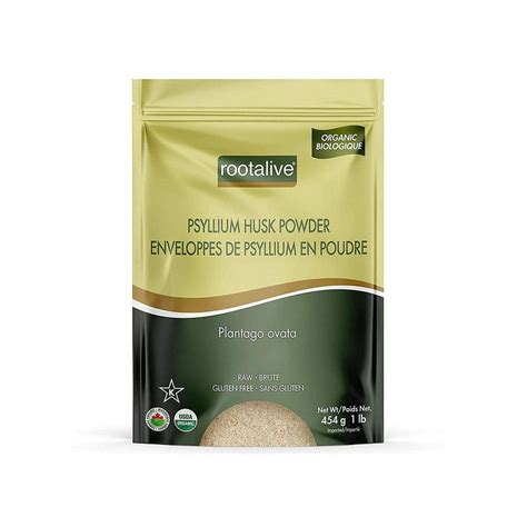 Organic Psyllium Powder Envelopes La Boite à Grains