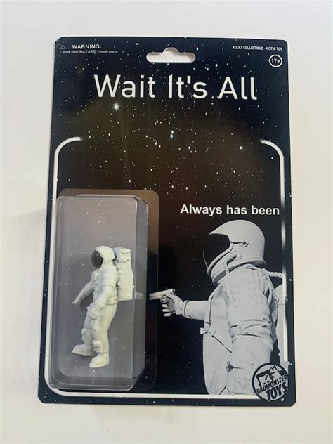 Wait Its All Always Has Been Astronaut Dank Meme Custom Etsy Canada