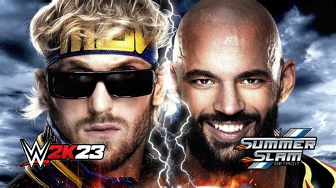 Wwe K Logan Paul Vs Ricochet Summerslam Youtube