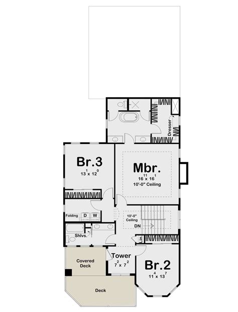 Victorian Plan: 2,471 Square Feet, 3 Bedrooms, 2.5 Bathrooms - 963-00781