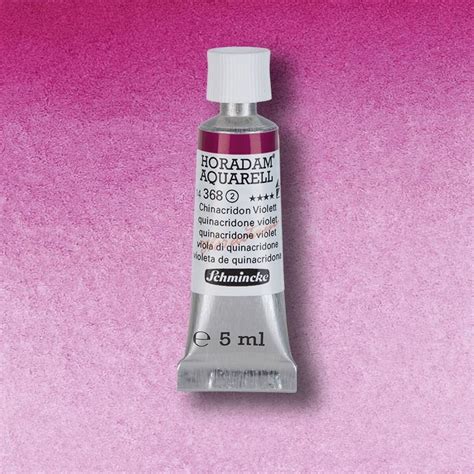 Schmincke Horadam Watercolour 5ml 368 Quinacridone Violet S2 The