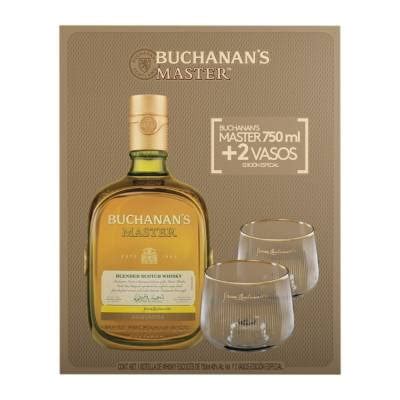 Whisky Buchanan S Master Ml Dos Vasos Walmart