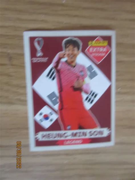 Fifa World Cup Qatar Wm Panini Heung Min Son Burgund Legend