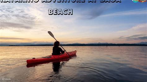 Kayaking At Baga Beach Klook Philippines