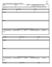 Cq Sq New Technology Of Wwi Graphic Organizer Doc New Technology