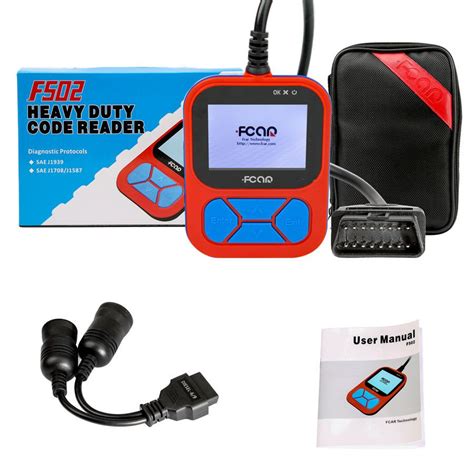 Fcar F502 Heavy Duty Handheld Code Reader For J1939 And J1708 Truck Scanner