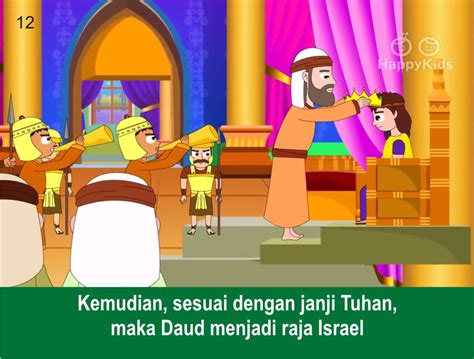 Komik Alkitab Anak Daud Menjadi Raja Israel