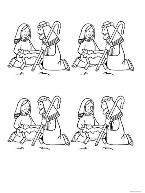Nativity Ornament Printable Pdf