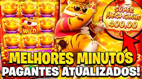 FORTUNE TIGER MINUTOS PAGANTES PARA JOGAR E LUCRAR NO JOGO DO TIGRE