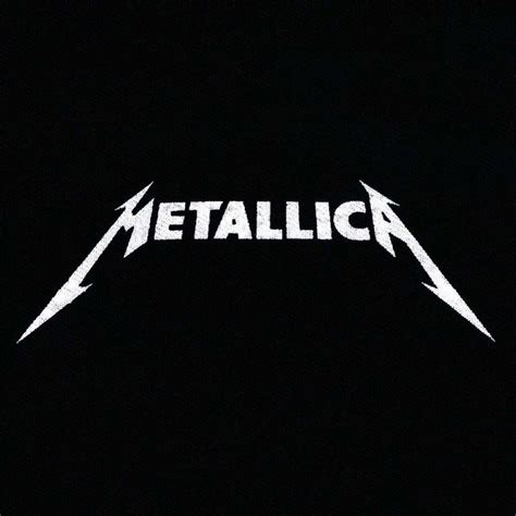 Metallica Band Font Logo Patch META01