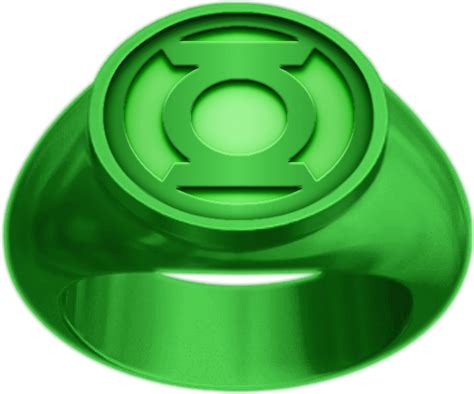 Download Green Lantern Ring By Kalel7 Images Green Green Lantern Ring Cartoon Png Image With