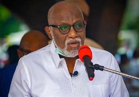 Gov Akeredolu Of Ondo State Is Dead