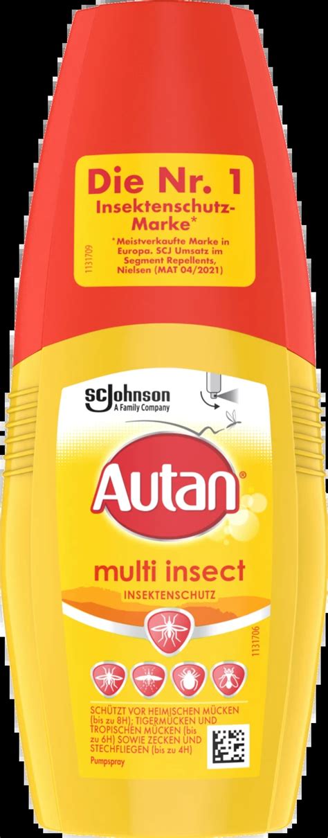 Autan Insectenbeschermings Spray Protection Plus Multi Insect Ml