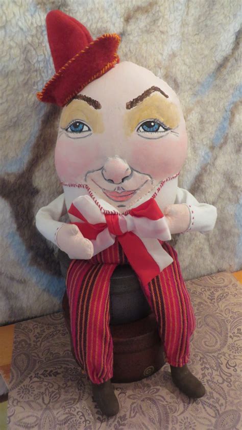 Humpty Dumpty Ooak Art Doll Etsy