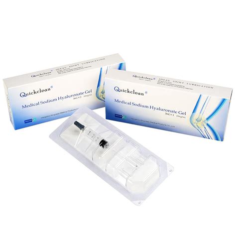 Quickclean One Shot Medical Sodium Hyaluronate Gel Injection For Orthopedics Manufacturers