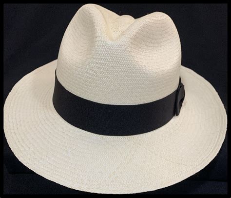 Genuine Handmade Montecristi Super Fino Classic Fedora Hat